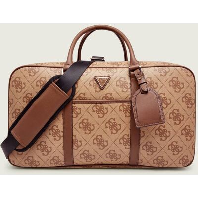 Guess Torba podróżna BERTA beżowy OS Guess Torba podróżna BERTA beżowy OS