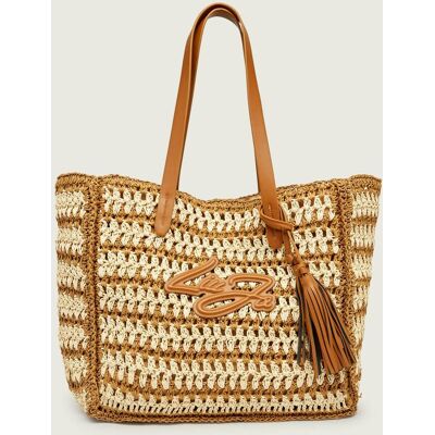 Liu Jo Beachwear Torba plażowa beżowy OS Liu Jo Beachwear Torba plażowa beżowy OS
