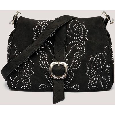 Desigual Torebka na ramię POKER FACE POSADAS MINI 2.0 czarny OS Desigual Torebka na ramię POKER FACE POSADAS MINI 2.0 czarny OS
