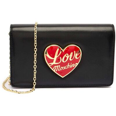 Love Moschino Listonoszka/kopertówka czarny OS Love Moschino Listonoszka/kopertówka czarny OS