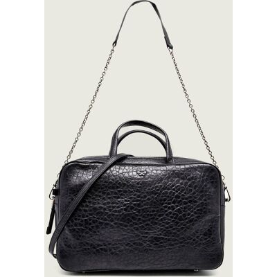 Weekend MaxMara Skórzana torba na laptopa 10" Palos czarny OS Weekend MaxMara Skórzana torba na laptopa 10" Palos czarny OS