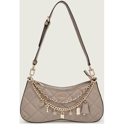 Guess Torebka na ramię LIBBY brązowy OS Guess Torebka na ramię LIBBY brązowy OS