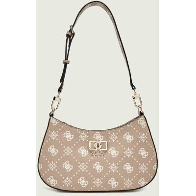 Guess Torebka na ramię EMELIE beżowy OS Guess Torebka na ramię EMELIE beżowy OS