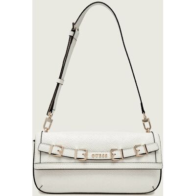 Guess Torebka na ramię DOVIE ecru OS Guess Torebka na ramię DOVIE ecru OS