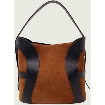Aigner Shopperka Deborah zamsz brązowy OS Aigner Shopperka Deborah zamsz brązowy OS