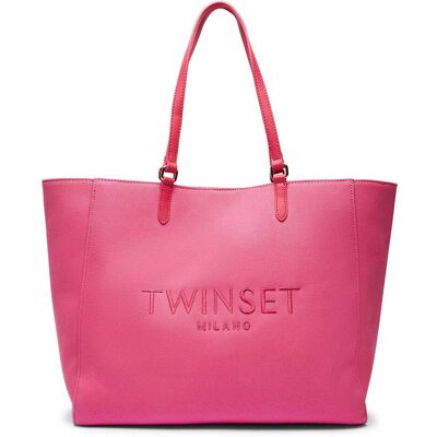TWINSET Shopperka fuksja OS TWINSET Shopperka fuksja OS