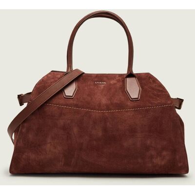 Guess Kuferek + saszetka LIZA zamsz brązowy OS Guess Kuferek + saszetka LIZA zamsz brązowy OS