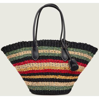 Polo Ralph Lauren Torba plażowa Bellport z dodatkiem skóry multikolor OS Polo Ralph Lauren Torba plażowa Bellport z dodatkiem skóry multikolor OS