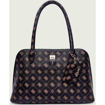 Guess Shopperka + saszetka PATSIE czarny OS Guess Shopperka + saszetka PATSIE czarny OS