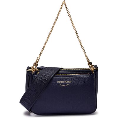 Giorgio Armani Emporio Armani Torebka na ramię 4w1 granatowy OS Giorgio Armani Emporio Armani Torebka na ramię 4w1 granatowy OS