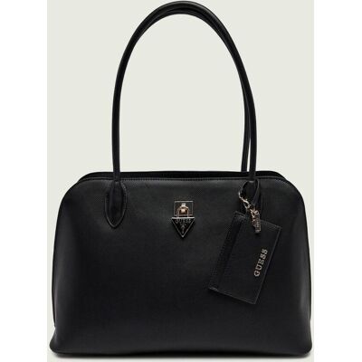 Guess Shopperka + saszetka PATSIE czarny OS Guess Shopperka + saszetka PATSIE czarny OS