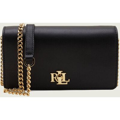 Polo Ralph Lauren LAUREN RALPH LAUREN Skórzana kopertówka czarny OS Polo Ralph Lauren LAUREN RALPH LAUREN Skórzana kopertówka czarny OS