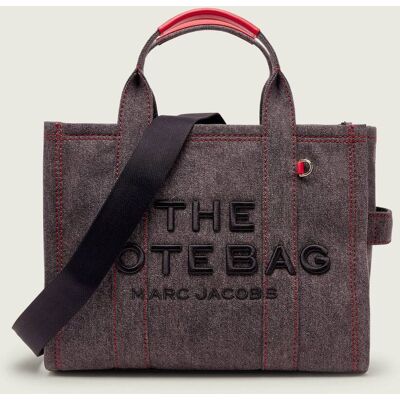 Marc Jacobs Jeansowa shopperka The Year Of The Horse Canvas Medium Tote Bag szary OS Marc Jacobs Jeansowa shopperka The Year Of The Horse Canvas Medium Tote Bag szary OS
