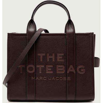 Marc Jacobs Skórzana shopperka THE LEATHER MEDIUM TOTE brązowy OS Marc Jacobs Skórzana shopperka THE LEATHER MEDIUM TOTE brązowy OS