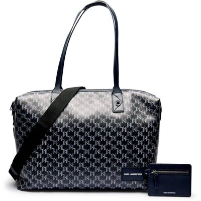 Karl Lagerfeld Torba podróżna K/VOYAGE WEEKENDER granatowy OS Karl Lagerfeld Torba podróżna K/VOYAGE WEEKENDER granatowy OS