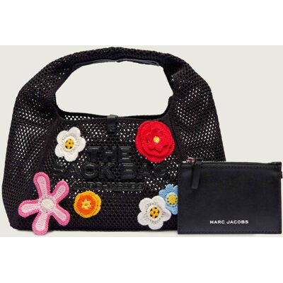 Marc Jacobs Torebka na ramię + saszetka THE MINI SACK czarny OS Marc Jacobs Torebka na ramię + saszetka THE MINI SACK czarny OS