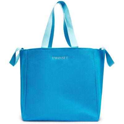 Twinset U&B; Torba plażowa niebieski OS Twinset U&B; Torba plażowa niebieski OS