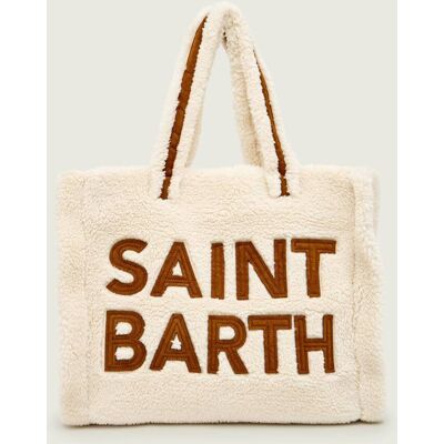 ST.Barth Shopperka shearling kremowy OS ST.Barth Shopperka shearling kremowy OS
