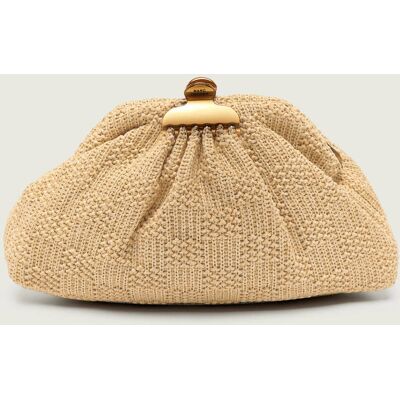 Marc Jacobs Kopertówka The Claw Clip Clutch beżowy OS Marc Jacobs Kopertówka The Claw Clip Clutch beżowy OS