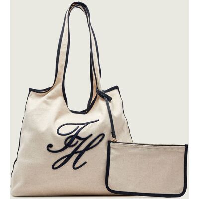 Tommy Hilfiger Torba plażowa + saszetka SUMMER beżowy OS Tommy Hilfiger Torba plażowa + saszetka SUMMER beżowy OS