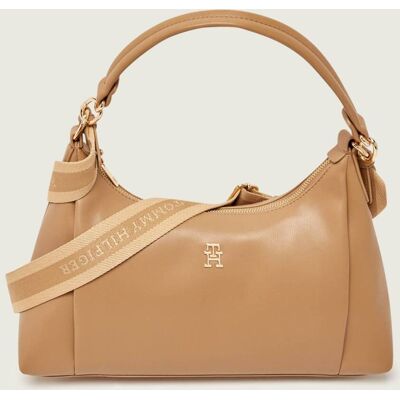 Tommy Hilfiger Torebka na ramię TH ESSENTIAL beżowy OS Tommy Hilfiger Torebka na ramię TH ESSENTIAL beżowy OS