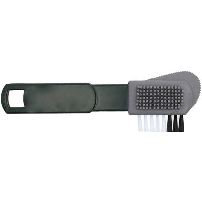 Collonil Szczoteczka do zamszu i nubuku COMBI BRUSH zielony OS Collonil Szczoteczka do zamszu i nubuku COMBI BRUSH zielony OS