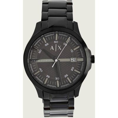 Giorgio Armani Exchange Zegarek Hampton AX2464 czarny OS Giorgio Armani Exchange Zegarek Hampton AX2464 czarny OS