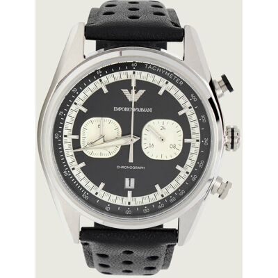Giorgio Armani Emporio Armani Zegarek Racer AR11635 czarny OS Giorgio Armani Emporio Armani Zegarek Racer AR11635 czarny OS