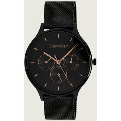 Calvin Klein Zegarek Timeless 25200105 czarny OS Calvin Klein Zegarek Timeless 25200105 czarny OS