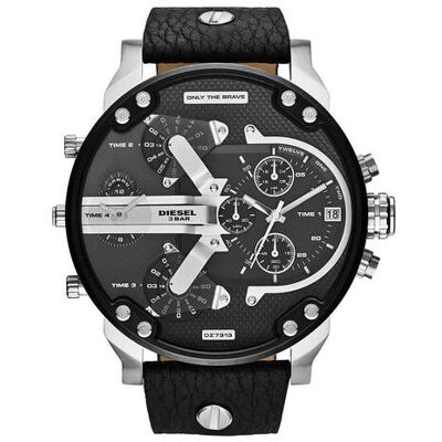 Diesel Zegarek MR DADDY 2.0 DZ7313 czarny OS Diesel Zegarek MR DADDY 2.0 DZ7313 czarny OS
