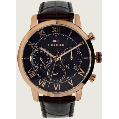 Tommy Hilfiger Zegarek Oxford 1710727 brązowy OS Tommy Hilfiger Zegarek Oxford 1710727 brązowy OS