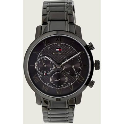 Tommy Hilfiger Zegarek Oxford 1710730 czarny OS Tommy Hilfiger Zegarek Oxford 1710730 czarny OS