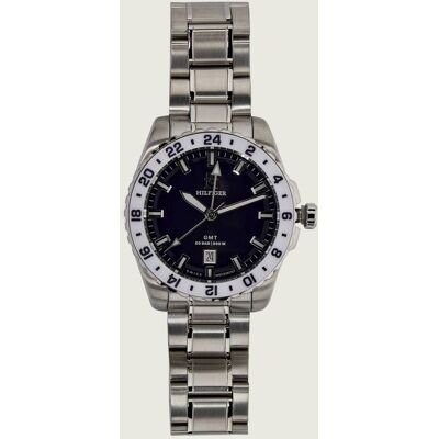 Tommy Hilfiger Zegarek TH85 1792132 srebrny OS Tommy Hilfiger Zegarek TH85 1792132 srebrny OS