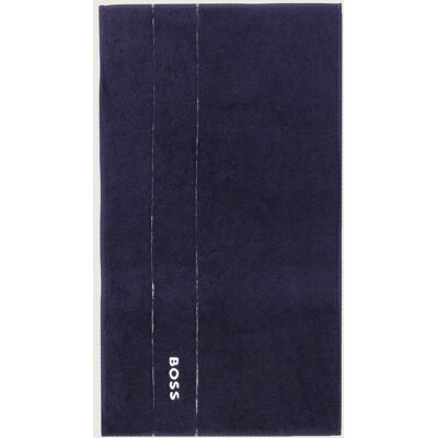 BOSS - Prosta do łazienki mata - Navy - Bawełna - Bath Mat BOSS - Prosta do łazienki mata - Navy - Bawełna - Bath Mat