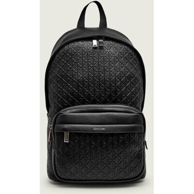 Calvin Klein Plecak EMBLEM czarny OS Calvin Klein Plecak EMBLEM czarny OS