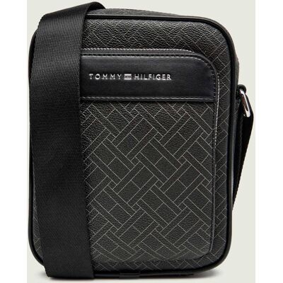 Tommy Hilfiger Reporterka TH FLAG MONOGRAM czarny OS Tommy Hilfiger Reporterka TH FLAG MONOGRAM czarny OS