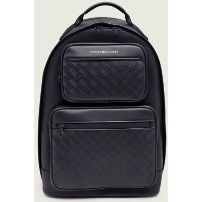 Tommy Hilfiger Plecak TH Modern Monogram czarny OS Tommy Hilfiger Plecak TH Modern Monogram czarny OS