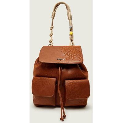 Desigual Plecak SIERRA PRISA MINI camel OS Desigual Plecak SIERRA PRISA MINI camel OS