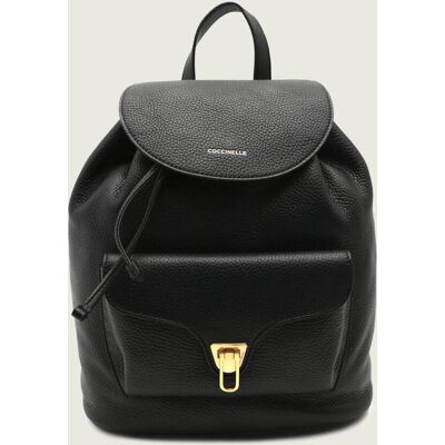 Coccinelle - Beat Soft - Czarny - Skóra - Backpack Coccinelle - Beat Soft - Czarny - Skóra - Backpack