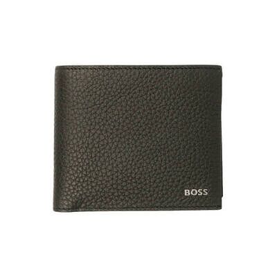 Boss BLACK Skórzany portfel Crosstown_8 czarny OS Boss BLACK Skórzany portfel Crosstown_8 czarny OS