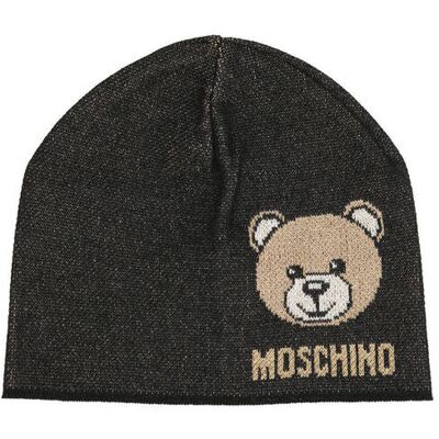 Moschino Czapka czarny OS Moschino Czapka czarny OS