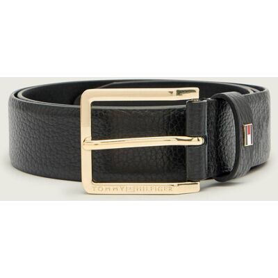 Tommy Hilfiger Skórzany pasek OLIVER czarny 90 Tommy Hilfiger Skórzany pasek OLIVER czarny 90