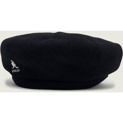 KANGOL Wełniany beret czarny S KANGOL Wełniany beret czarny S