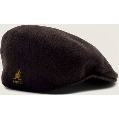 KANGOL Wełniany kaszkiet brązowy M KANGOL Wełniany kaszkiet brązowy M