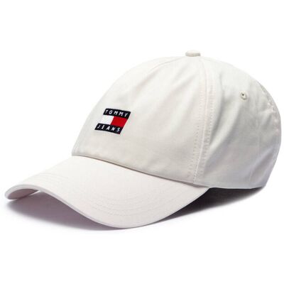 Tommy Jeans Bejsbolówka biały OS Tommy Jeans Bejsbolówka biały OS