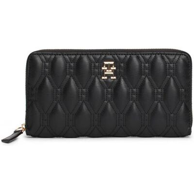 Tommy Hilfiger Portfel czarny OS Tommy Hilfiger Portfel czarny OS