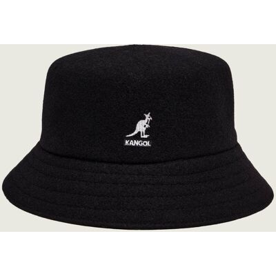 KANGOL Wełniany kapelusz czarny XL KANGOL Wełniany kapelusz czarny XL