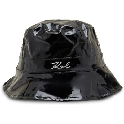 Karl Lagerfeld Kapelusz k/signature wtrprf czarny OS Karl Lagerfeld Kapelusz k/signature wtrprf czarny OS