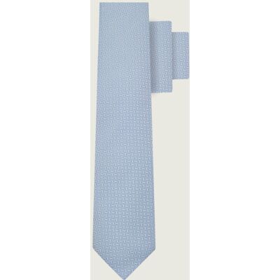 Boss BLACK Krawat H-TIE z dodatkiem jedwabiu błękitny OS Boss BLACK Krawat H-TIE z dodatkiem jedwabiu błękitny OS