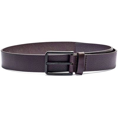 Calvin Klein Skórzany pasek brązowy 85 Calvin Klein Skórzany pasek brązowy 85